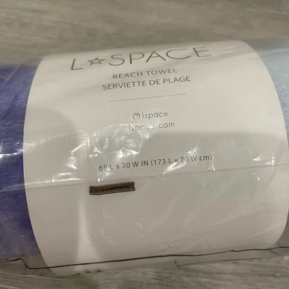 L*Space Bohemian Tie-Dye Beach Towel
